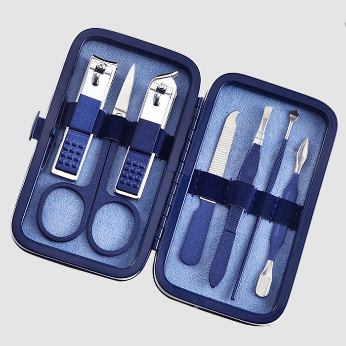 Manalocks Stainless steel black nail clipper set