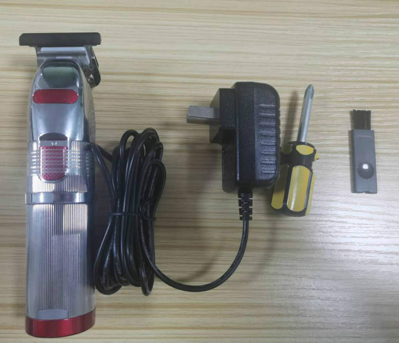 Manalocks Akimei M6 Oil Head Electric Hair Clipper Bald Head Electric Hair Clipper Rechargeable Retro Engraving Professional Hair Salon